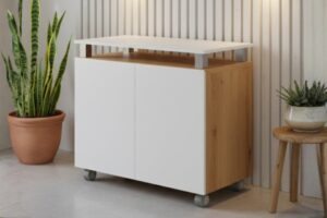 Credenza 2 Puertas con Cristal SG-10