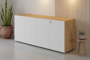Credenza 4 Puertas Melamina SG-14