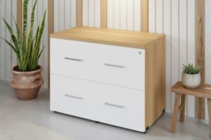 Archivero Horizontal 2 Gavetas Melamina SG-06