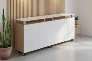 Credenza Cubierta de Cristal SG-12